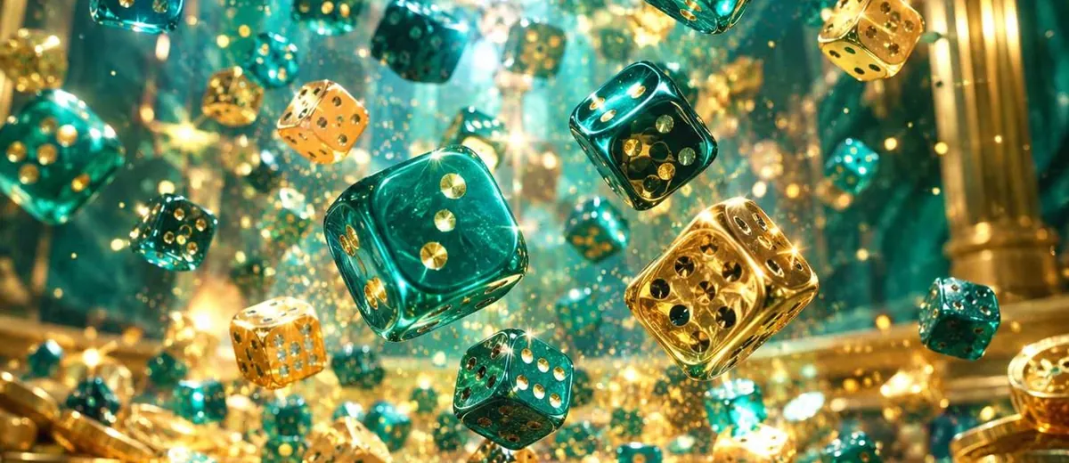 Ilustrasi casino dice and golden casino — panduan Slot Resmi Indonesia Sofabet88